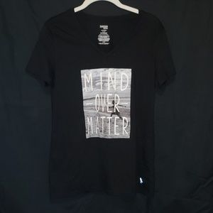 Active "mind over matter" shirt NWOT